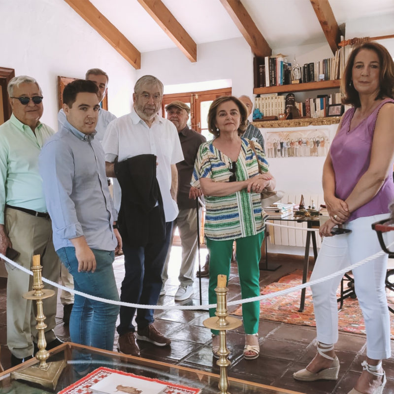 Visita del Patronato de la Fundación Antonio Gala para jóvenes creadores